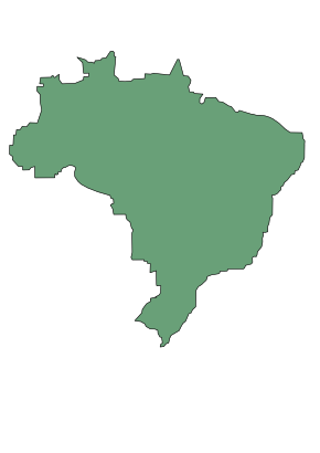 Icône carte brésil pays à télécharger gratuitement